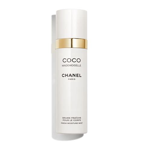 chanel coco mist|coco mademoiselle moisture mist price.